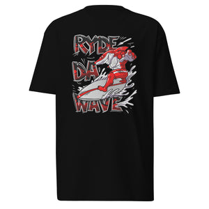 (Ryde Da Wave) Men’s premium heavyweight tee