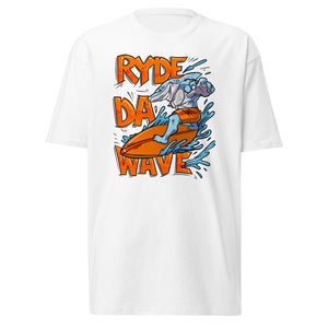 (Ryde Da Wave) Men’s premium heavyweight tee