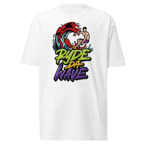 (Ryde Da Wave) Men’s premium heavyweight tee