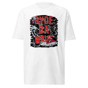 (Ryde Da Wave) Men’s premium heavyweight tee