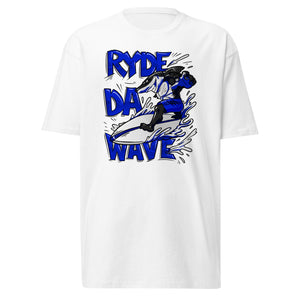 (Ryde Da Wave) Men’s premium heavyweight tee