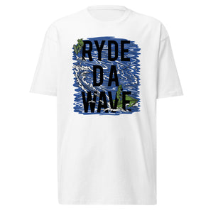 (Ryde Da Wave) Men’s premium heavyweight tee