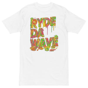 (Ryde Da Wave) Men’s premium heavyweight tee