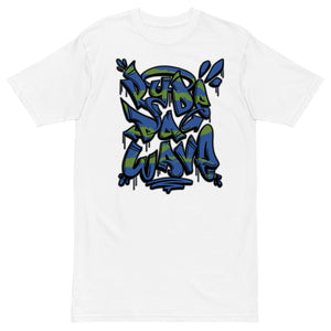 (Ryde Da Wave) Men’s premium heavyweight tee