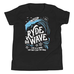 Life Is A Wave (Youth) Short Sleeve Unisex T-Shirt