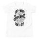 Life Is A Wave (Youth) Unisex Short Sleeve T-Shirt