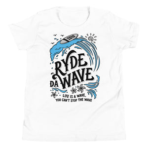 Life Is A Wave (Youth) Short Sleeve Unisex T-Shirt