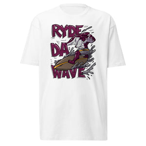 (Ryde Da Wave) Men’s premium heavyweight tee